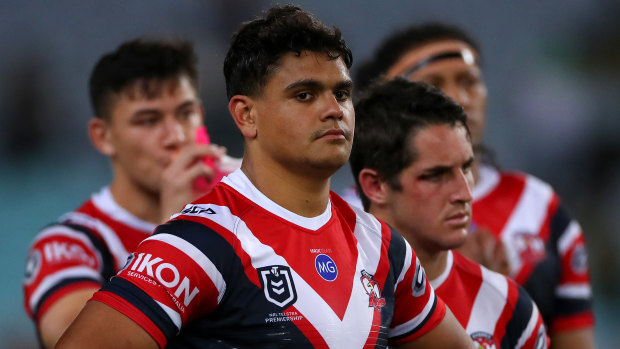 Speaking out: Roosters centre Latrell Mitchell has addressed many issues that have been the subject of speculation.
