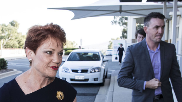 James Ashby is often referred to as One Nation leader Pauline Hanson's right-hand man. 