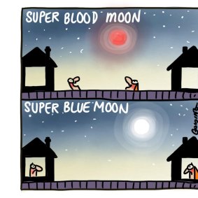 Super Blood Moon, Super Blue Moon
