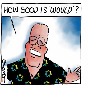 A cartoon by Matt Golding after readers wrote about Scott Morrison’s use of the expression, “How good is ...” 