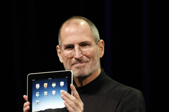 Belli bir tarz: 2010'da Apple CEO'su Steve Jobs.