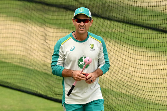 Australian coach Justin Langer.