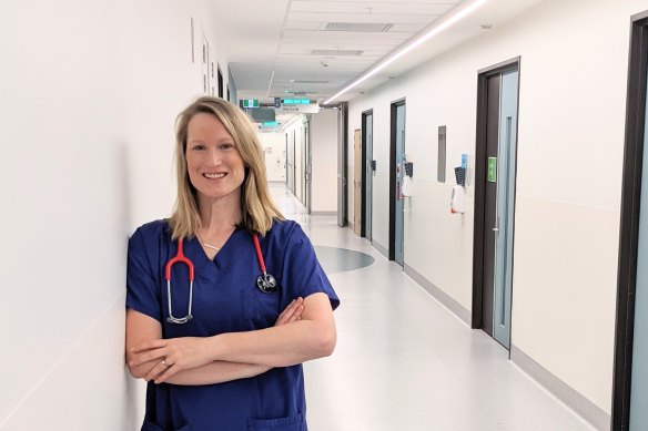 Obstetrician Kara Thompson whose clinic OGB Surf Coast opened rooms at Epworth last year.