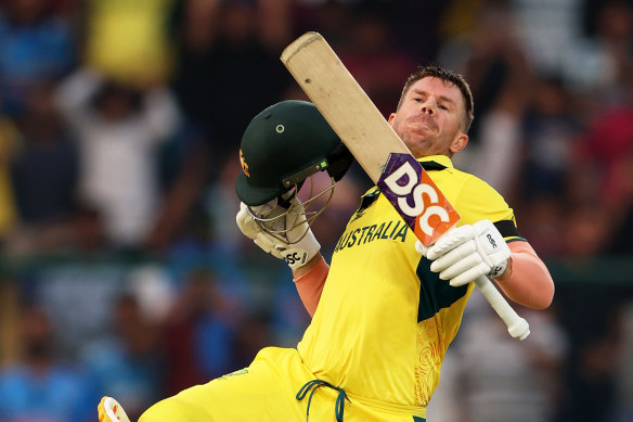 David Warner is Australia’s leading run scorer at this World Cup.