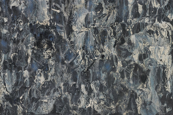 Ralph Balson's Matter Painting helped Nuttall develop a taste for more abstract works.  