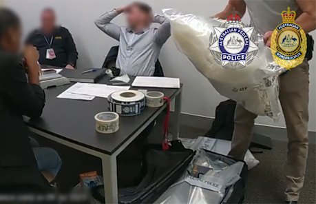 Two French women have appeared before the Brisbane Magistrates Court charged for their alleged roles in a failed plot to import 32kg of methamphetamine into Australia.