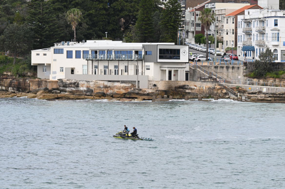Council lifeguards at Coogee Beach found a small oil slick on Wednesday morning.
