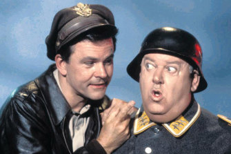In later life, Ralph Churches - who had experienced an actual wartime POW camp - enjoyed watching <i>Hogan's Heroes</i>.