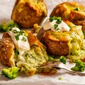 Broccoli cheese jacket potato