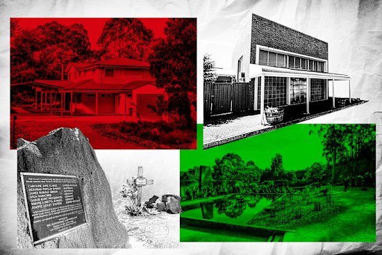 Sites which attract dark tourism.