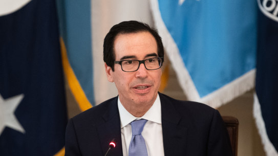 Steven Mnuchin, U.S. Treasury secretary.