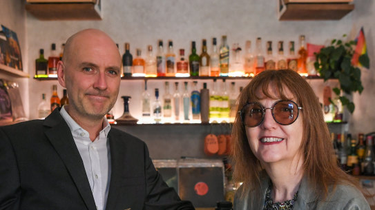 Pat Nourse, creative director of the Melbourne Food & Wine Festival and Susan Provan, chief executive of the Melbourne International Comedy Festival, are preparing for Melbourne’s “Mad March”.