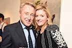 Michael Flatley and Niamh O’Brien at the launch of The Dot Project group show ‘Distorted Vision’ on May 21, 2015