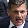 Opposition Leader Angus Taylor during question time.