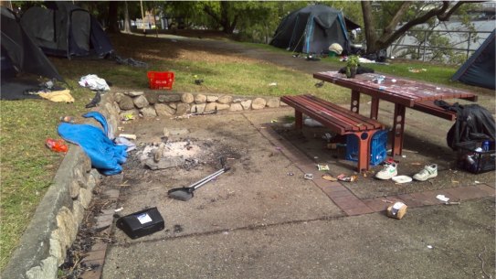 Brisbane City Council turned off the power at two inner-city parks recently following reports of anti-social behaviour.