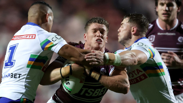 ‘We got what we deserved’: Victory slips through Sea Eagles’ grasp on wet night