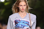 A model walks the runway during the Stella McCartney Womenswear Spring/Summer 2027 show as part of Paris Fashion Week on September 30, 2026 in Paris, France.