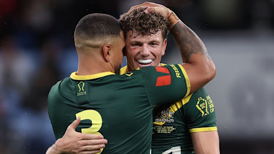 Jack Bostock made a stunning debut for the Kangaroos on Thursday night.
