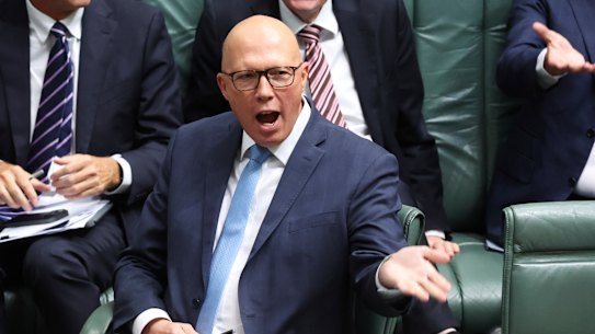 Opposition Leader Peter Dutton.