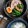 A selection of dishes at Bones Ramen, Rushcutters Bay.
