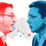 As it happened: Daniel Andrews, Matthew Guy go head-to-head in final days of campaign