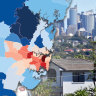 The Sydney suburbs with the most spare bedrooms