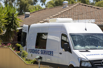 Police have established a crime scene at a house in Corowa, near the Victorian border, after finding the body of a three-month-old baby wrapped in plastic inside a freezer on Wednesday night.