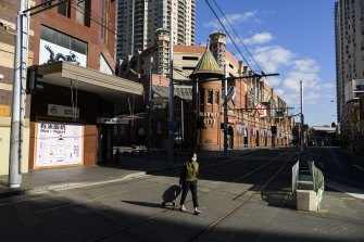 Sydney’s China town early this week.