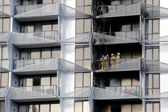 A tribunal earlier this year found the consultant building surveyor, fire engineer and architect bore more liability for the use of combustible cladding on Melbourne's Lacrosse Tower than the builder.  