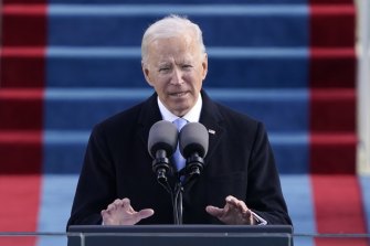US President Joe Biden’s inauguration speech pledge to unite the country has failed to materialise.