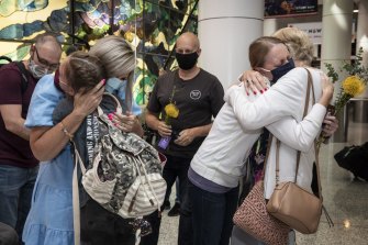 Since international borders reopened on Monday, about 7000 fully vaccinated travellers have landed at Sydney and Melbourne international airports.