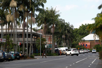 Some shops in Mullumbimby, the anti-vaxxer capital, are flouting rules on wearing masks.