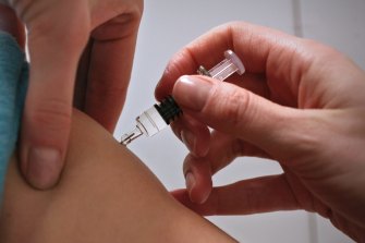 The flu vaccine could be delivered earlier this year.
