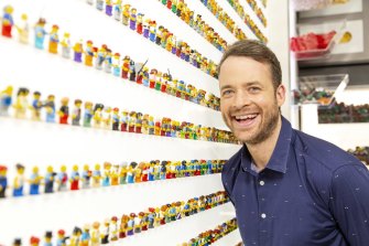 Hamish Blake is the host of LEGO Masters and the hot favourite to win his second TV Week Gold Logie.