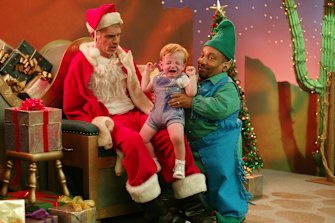 Don’t cut and run like Bad Santa after he’s robbed a shopping mall.
