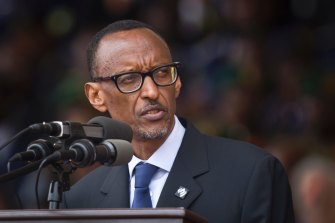 Rwandan President Paul Kagame.