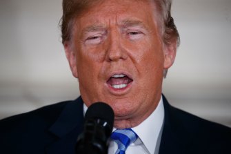 President Donald Trump announced the US would pull out of the landmark nuclear accord with Iran on May 8, 2018. 