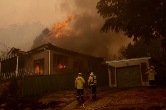 Fires hit Lithgow in December.