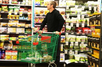Grocery prices are rising at Coles and Woolworths.