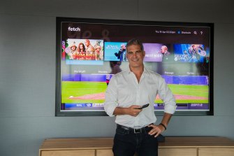 Fetch TV boss Scott Lorson has run the company for 13 years.