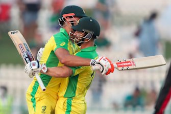 Marcus Stoinis and Matthew Wade eventually got Australia home.
