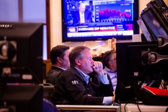 Toți ochii sunt ațintiți asupra inflației: Comercianții pe podeaua Bursei de Valori din New York.