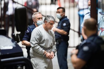 Truck driver Mohinder Singh, pictured outside court, was jailed over the crash.