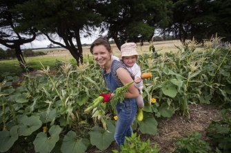 Sally Caldwell and Frida Ulph hard at work.