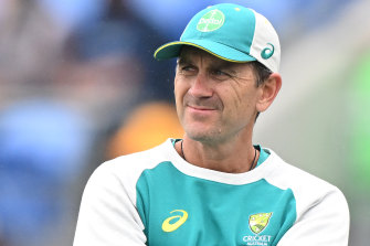 Former Australian men’s cricket coach Justin Langer.