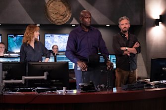 A scene from the ABC-Netflix co-production Pine Gap, several episodes of which have been removed from the streaming service in the Philippines. 