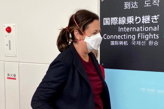 Queensland Premier Annastacia Palaszczuk has arrived in Tokyo ahead of the Olympic Games. 