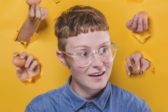 Scout Boxall was nominated for best newcomer at the Melbourne International Comedy Festival last year for their debut solo work Good Egg.