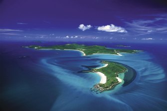 The idyllic Great Keppel Island off the coast of Yeppoon in Queensland. 