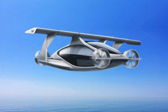 The flying car market has been tipped to be worth $US2.9 trillion by 2040.